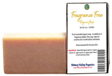 Fragrance Free Organic Bar Soap