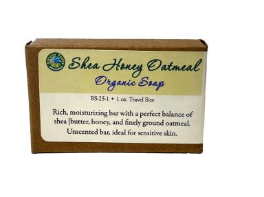 Shea Honey Oatmeal Organic Bar Soap