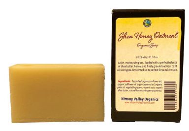 Shea Honey Oatmeal Organic Soap