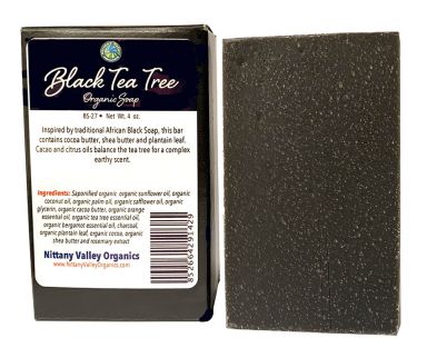 Black Tea Tree Organic Soap