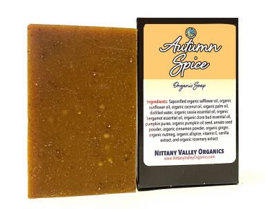 Pumpkin Spice Organic Bar Soap-Special Price