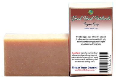 Dead Head Patchouli Organic Bar Soap