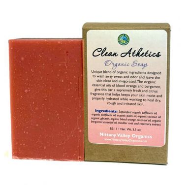 Clean Athletics Organic Bar Soap