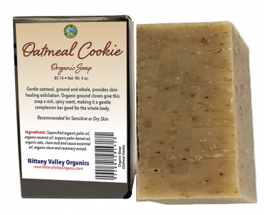 Oatmeal Cookie Organic Soap