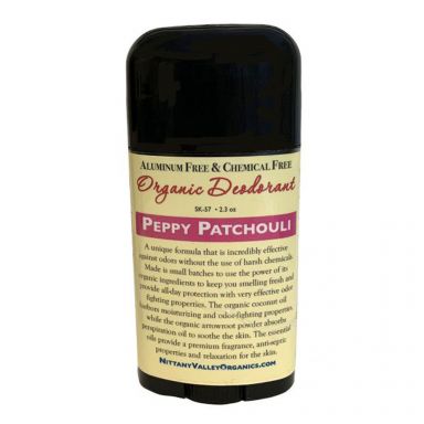 Peppy Patchouli Organic Deodorant