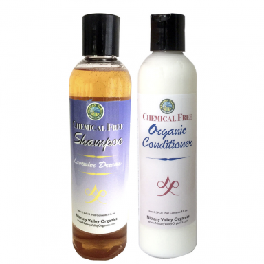 Organic Lavender Shampoo & Organic Conditioner, 2 pk.