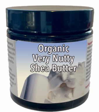 Organic Very Nutty Shea Butter Hand & Body Cream, 4 oz.