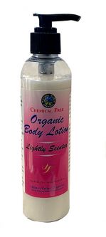 Organic Body Lotion, Lightly Scented