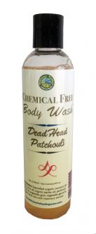 Dead Head Patchouli Organic Body Wash