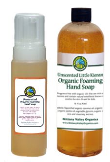 Organic Foaming Hand Soap, 2 pc Set, Unscented