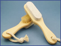 Pumice Brush with Handle