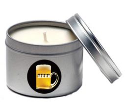 Manly Man Candles in Tins