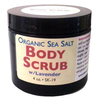 Organic Sea Salt Body Scrub