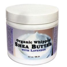 Organic Whipped Shea Butter with Lavender
