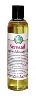 Sensual Organic Massage Oil