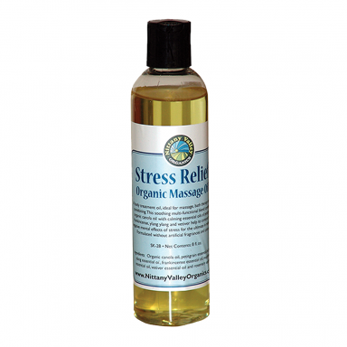 Stress Relief Organic Massage Oil