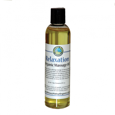 Relaxation Organic Massage Oil
