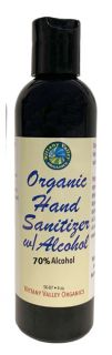Organic Hand Sanitizer with Alcohol